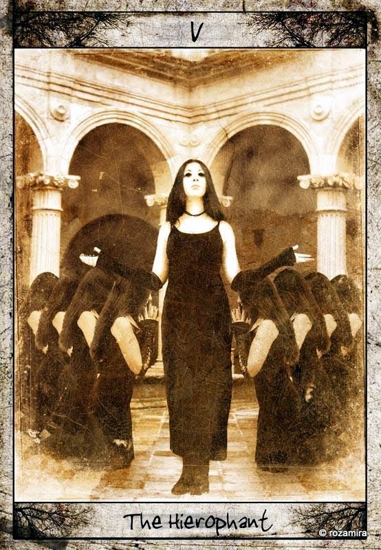 Corneal Edema Tarot by John R. Dybowski